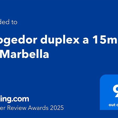 Acogedor Duplex A 15Min De Marbella Lägenhet Monda Exteriör bild