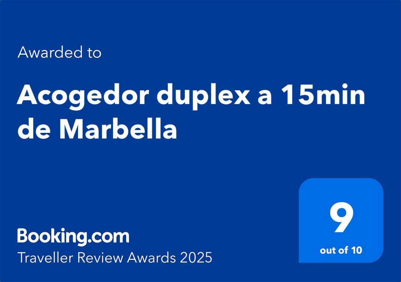 Acogedor Duplex A 15Min De Marbella Lägenhet Monda Exteriör bild